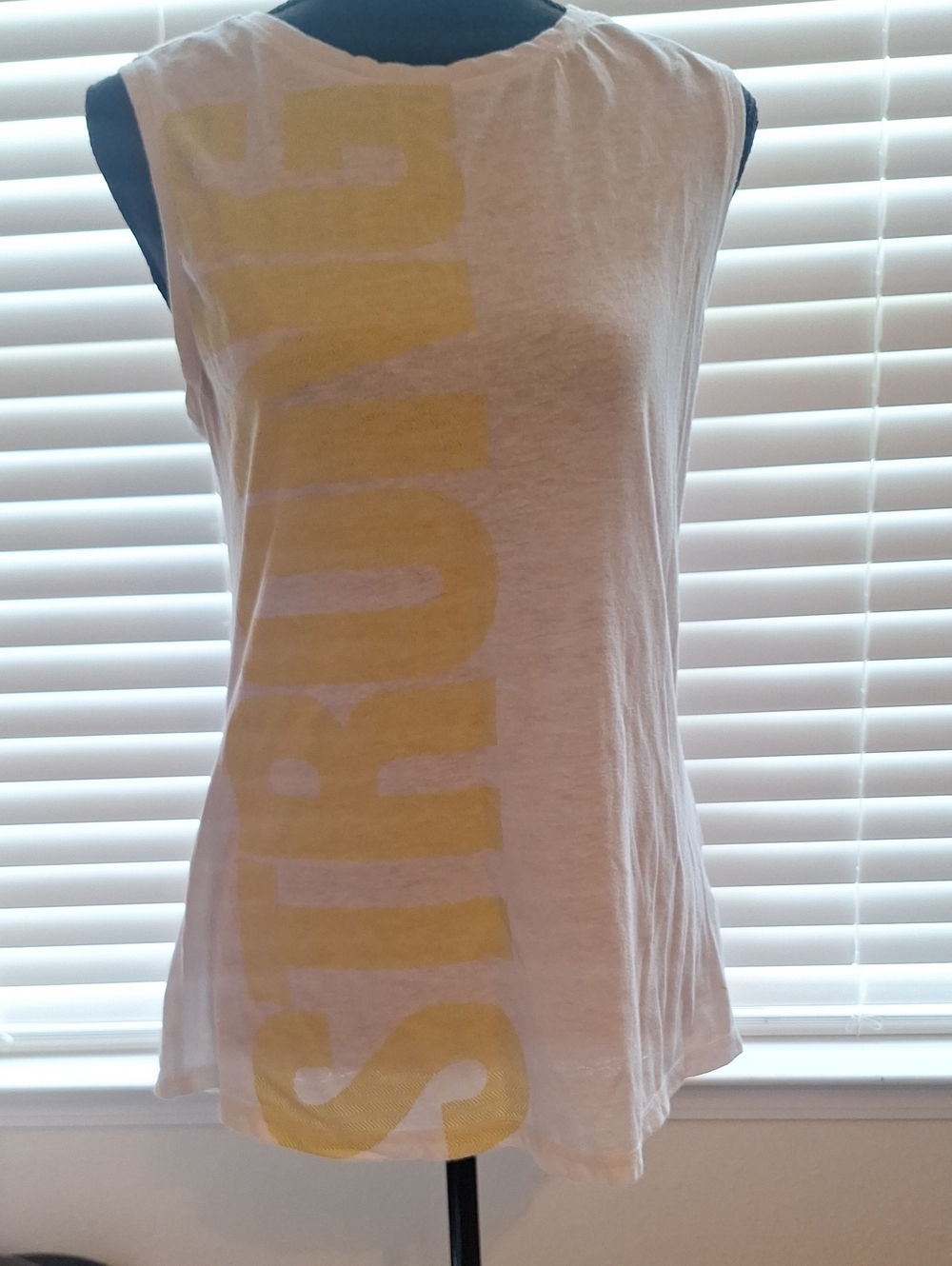 Old Navy White Active Tee with Gray Logo